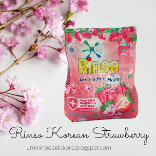 Rinso Korean Strawberry Pelembut pakaian terbaik